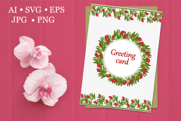 Enhance Your Creative Projects with Floral Frame and Seamless Border
