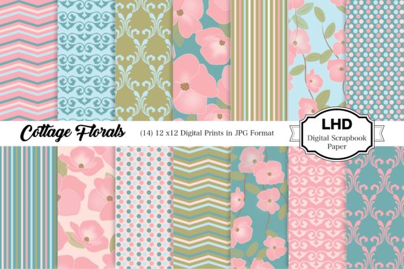 Enhancing Your Creative Projects with Cottage Floral Digital Paper Patterns