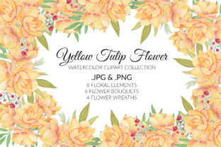 Explore the Beauty of Yellow Lotus Flower Clipart