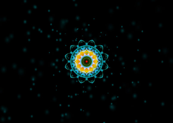 Exploring the Small Kaleidoscope with Blue Frame: A Unique Decorative Choice