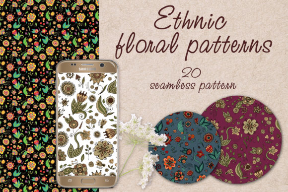 Exploring the Versatility of Ethnic Floral Patterns in Modern Design