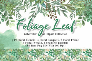 Exploring the Versatility of Foliage Leaf Watercolor Illustration
