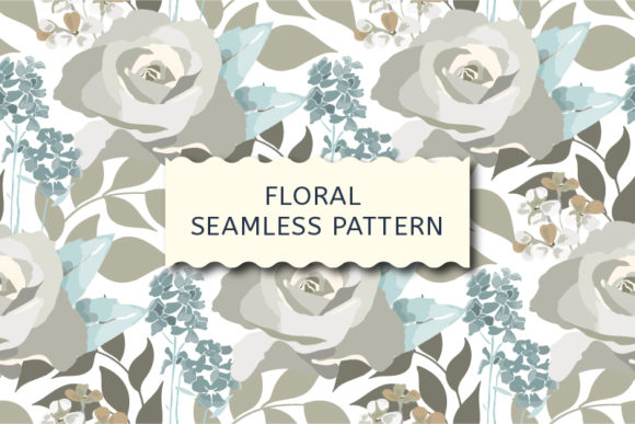 Floral Seamless Pattern with Roses: A Versatile Design for Various Applications