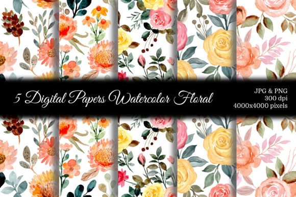 Unlocking Creativity with Seamless Pattern Floral Watercolor 90: A Must-Have for Modern Design